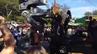 The coolest float in this year's Little 5 Points Halloween parade.