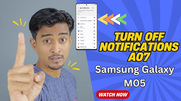 How To Turn Off Notifications On Samsung Galaxy M05 2025 | Easy Steps & Complete Guide!