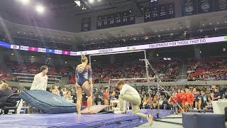 Olivia Greaves makes Auburn gymnastics debut