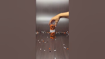 🌿 Deep Relaxation Beads – Calming ASMR Visuals 🌙🌻 #reversevideo #satisfying #asmrrelaxation