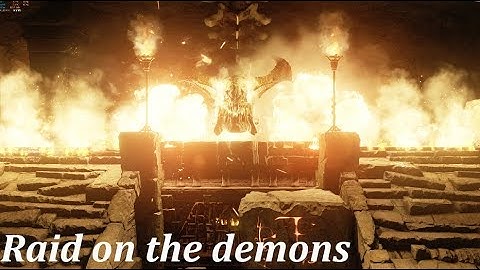 Doom SnapMap - Raid on the demons - 1440p