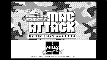 Playing Every Classic Mac Disk E18: Mac Attack (Macintosh, 1984)