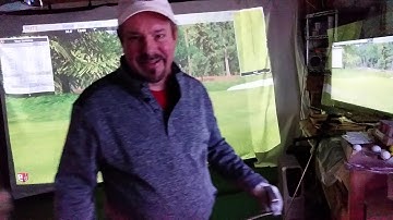 Tittle X golf real ball putting.