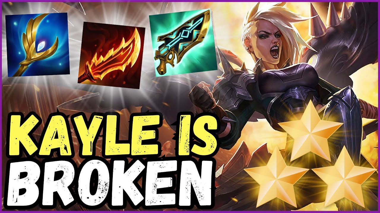 KAYLE REROLL IS BROKEN IN THE NEW PATCH? | TFT Set 10 PATCH 14.3 - YouTube
