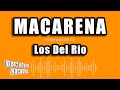 Los Del Rio - Macarena (Versión Karaoke)