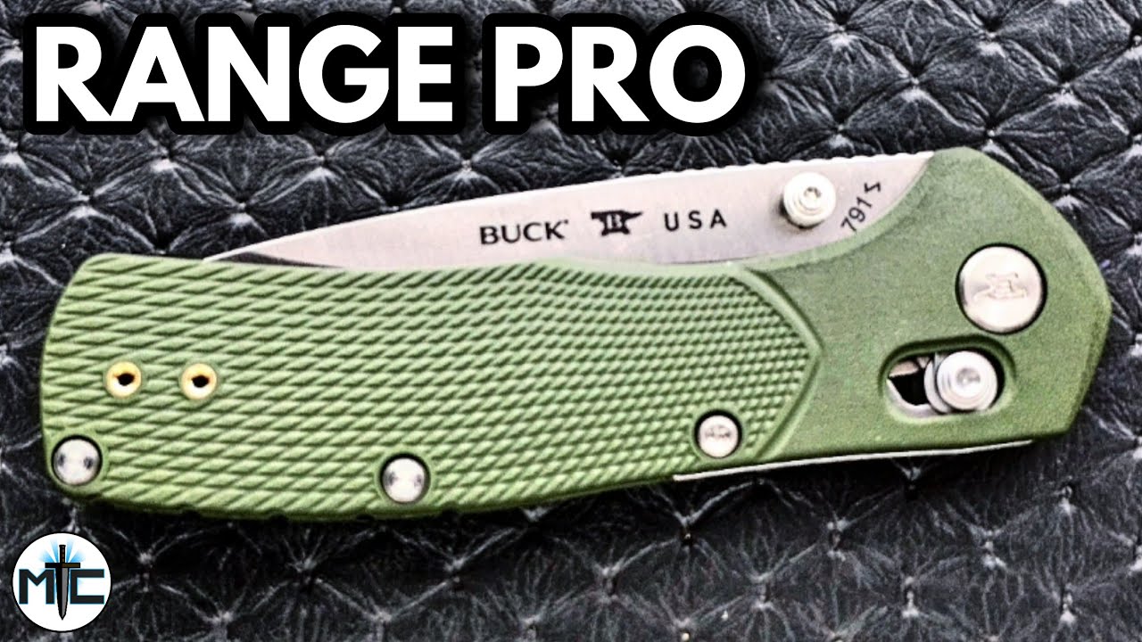 Buck Range Pro Folding Knife - Overview & Review - YouTube