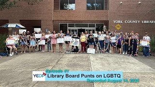 YCDP TV 41: Library Board Punts 🏈 on LGBTQ Books