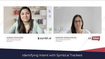 Identifying Intent with Symbl.ai Trackers