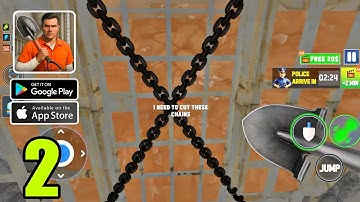 Unlocking Second Gate | Prison Digging Tunnel Escape Gameplay Part 2 (Android/iOS)