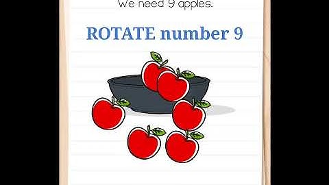 We need 9 apples | Brain Test | Level 53