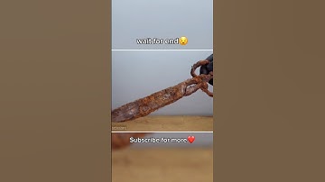 "Rusty Scissors Restoration | Amazing Before & After! #shorts #diy #minivlog