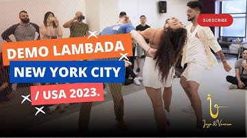 Iago Hassuike and Vanessa Meirelles + Ryel - Demo Lambada - New York / USA 2023.
