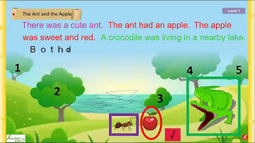 Rapid Automatic Naming skill through Shared story book reading: Story_Ant and the Apple