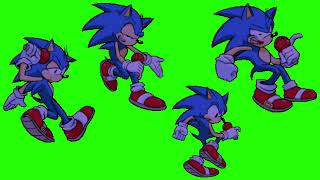 Fnf Sonic Hd Green Screen