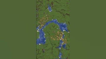 Minecraft Seed with TWO Double BLACKSMITH VILLAGES