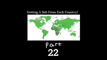 Getting A Subscriber From Each Country! (Part 22) #geography #subscribe #fyp #foryou #mapping #trend
