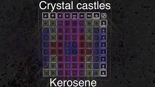 Crystal Castles Kerosene LAUNCHPAD COVER