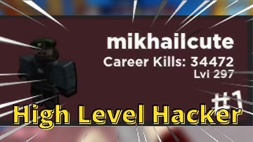 HIGH LEVEL HACKER (MAIN ACC) KILL ALL IN ARSENAL @Rainster @Waike