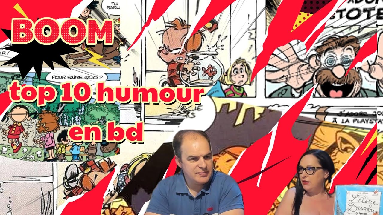 Voici le Top 10 des BD Humour ...et vous n'allez pas être d'accord ...