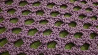 The Zigzag Eyelet Stitch - Crochet Tutorial!