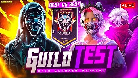 BEST GUILD TEST 1 V 2🥳🤬 HARDEST GUILD TEST 🤬👿 TEAM NMS TESTING 🔥 #freefirelive #nonstopgaming