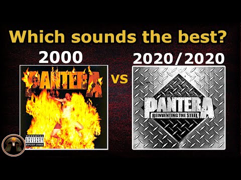 PANTERA (original vs. remix vs. remaster) Reinventing the Steel パンテラの激鉄 Terry Date remix