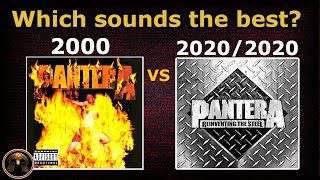 PANTERA (original vs. remix vs. remaster) Reinventing the Steel パンテラの激鉄 Terry Date remix