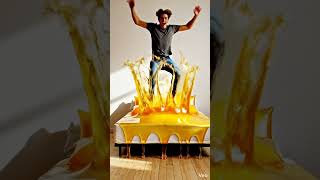 Honey JUMP #ai #veo3 #aivideo #edit #honey #jump #shorts #shortvideo