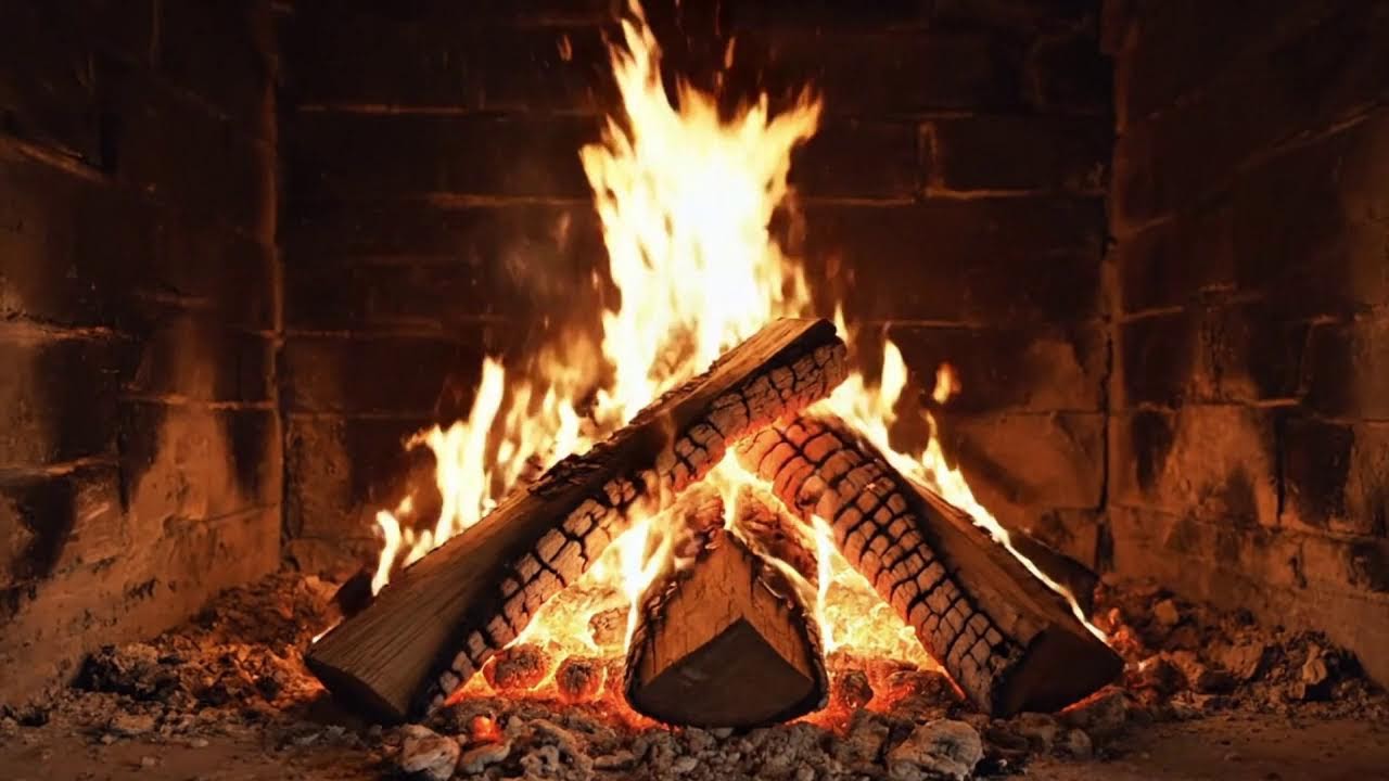 🔥 Fireplace Live 24/7 🔴 | Warm Fire Crackling Sounds | Relax & Sleep