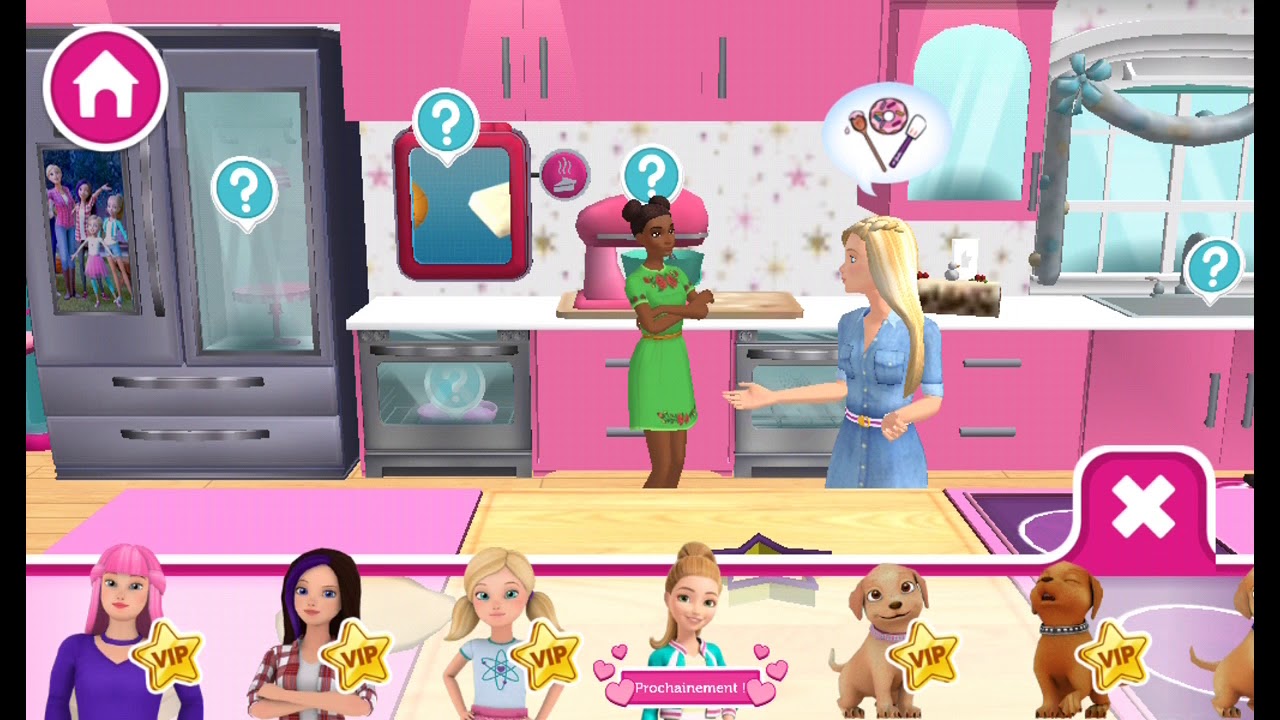 Je teste le jeu barbie dreamhouse aventure😄😄😄😄😄😄😄😄 