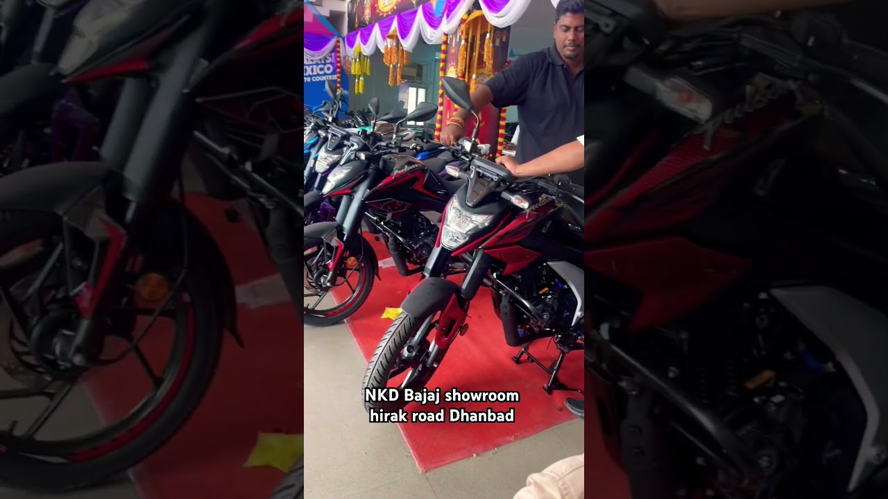 NKD Bajaj showroom // Bajaj Bike // Dhanbad 
