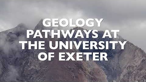 Geology Pathways At The University Of Exeter