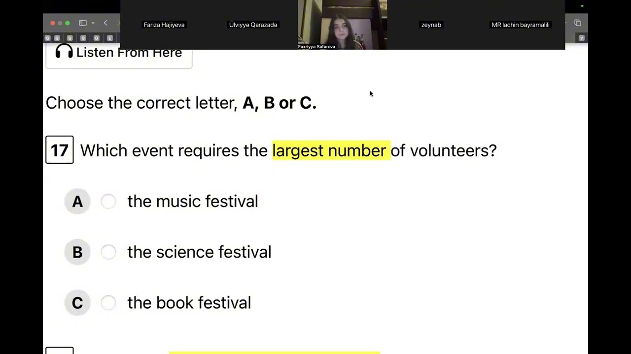 Cambridge 20 – Test 2 Listening | Full Explanation & Key Strategies (Arzu IELTS)