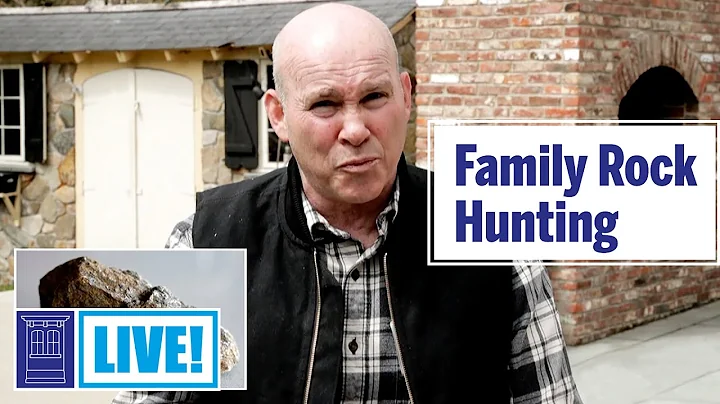 Family Rock Hunting Activity with Mason Mark McCul...
