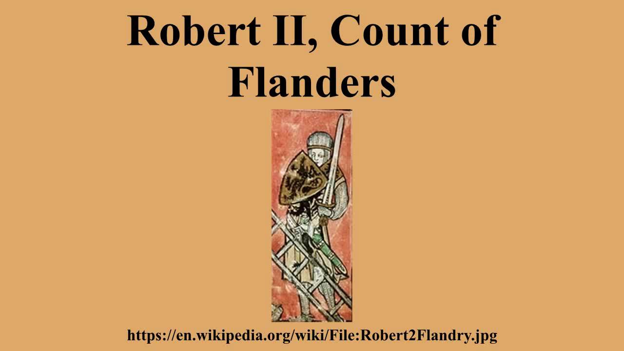 Robert II, Count of Flanders