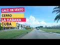 Manejando la calzada de vento hasta general lacret habana cuba