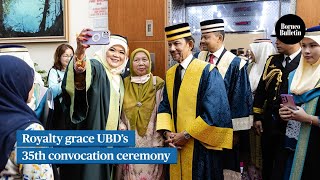 Royalty grace UBD’s 35th convocation ceremony