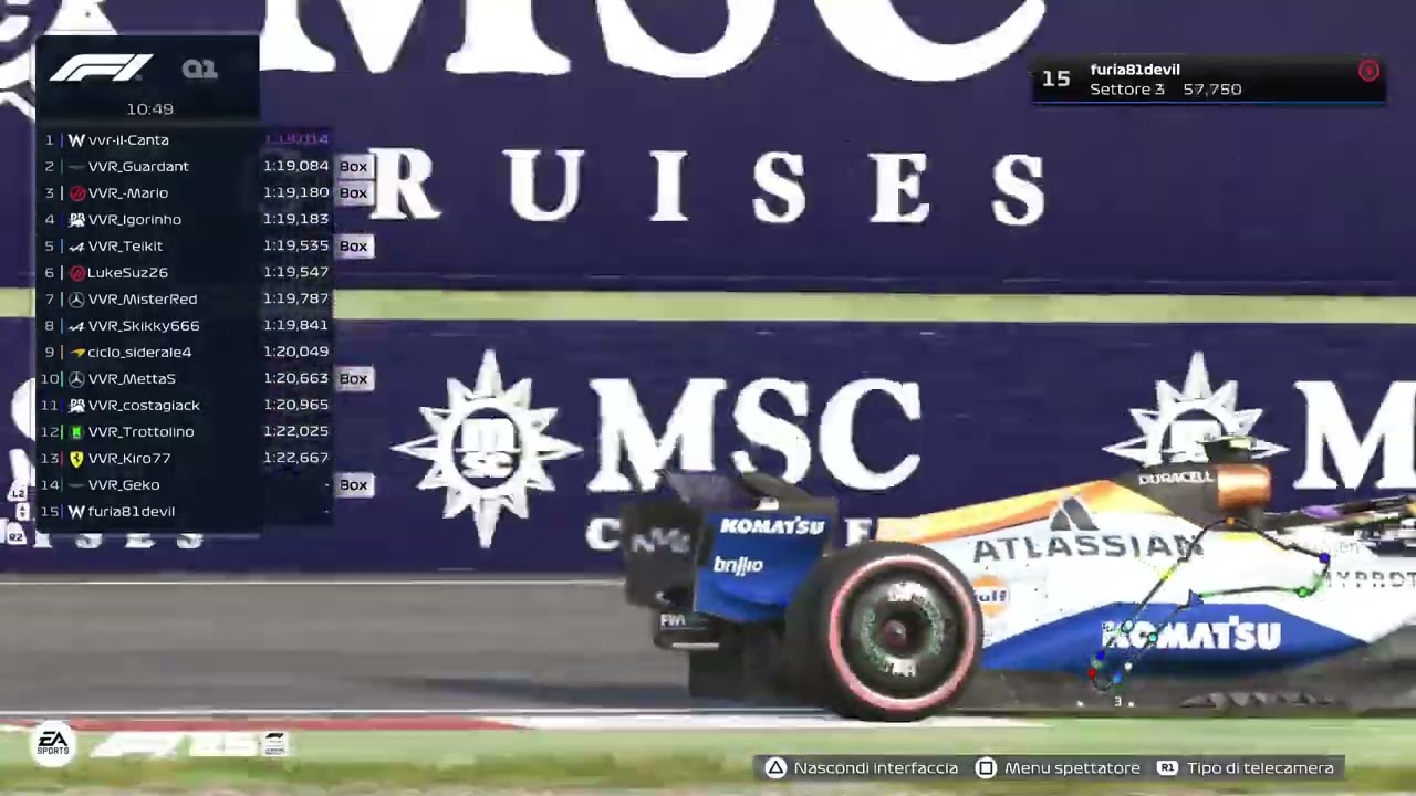 Campionato Vintage | F1 2025 | ROUND 15 | GP Monza