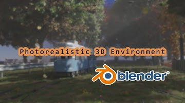 Photorealistic 3D Environment Made Completely on Blender!