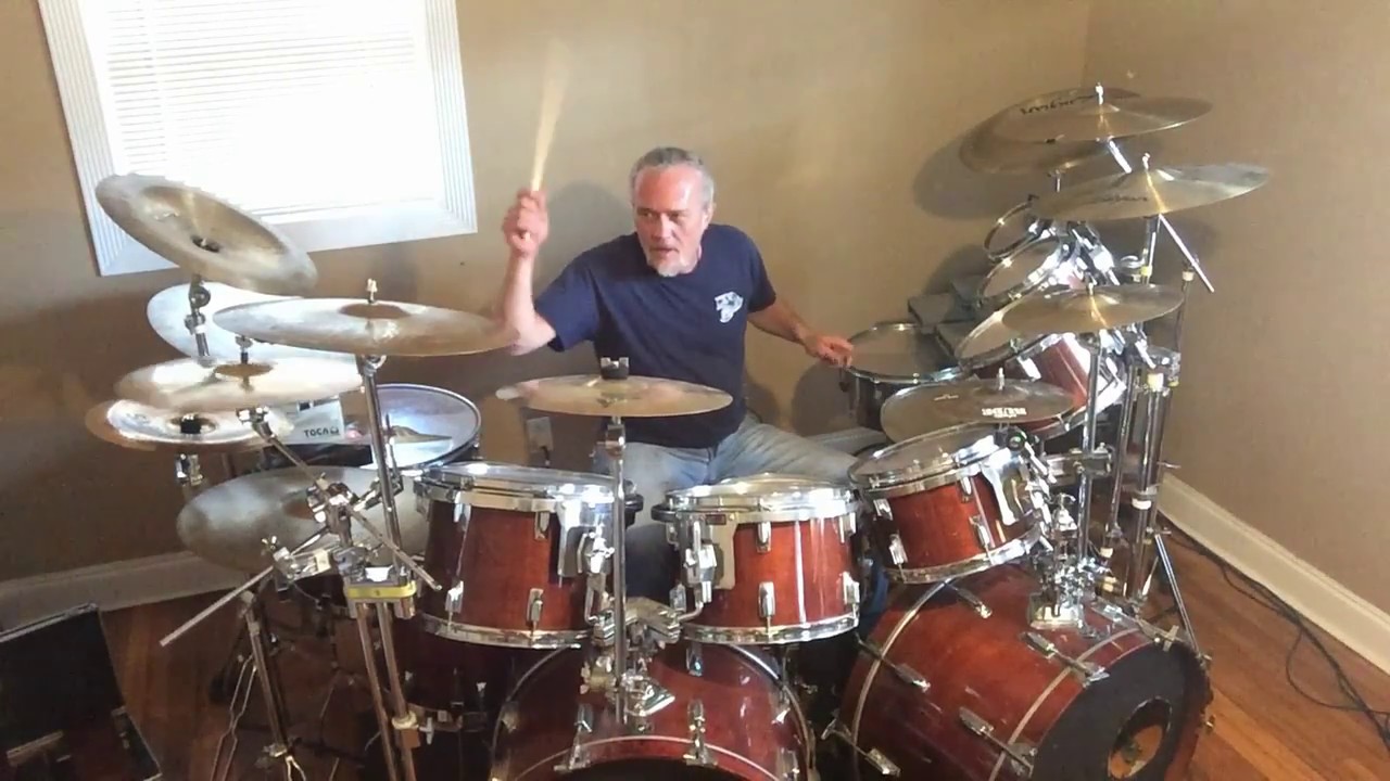 RED BARCHETTA Jeffrey C Freeman RUSH DRUM COVER