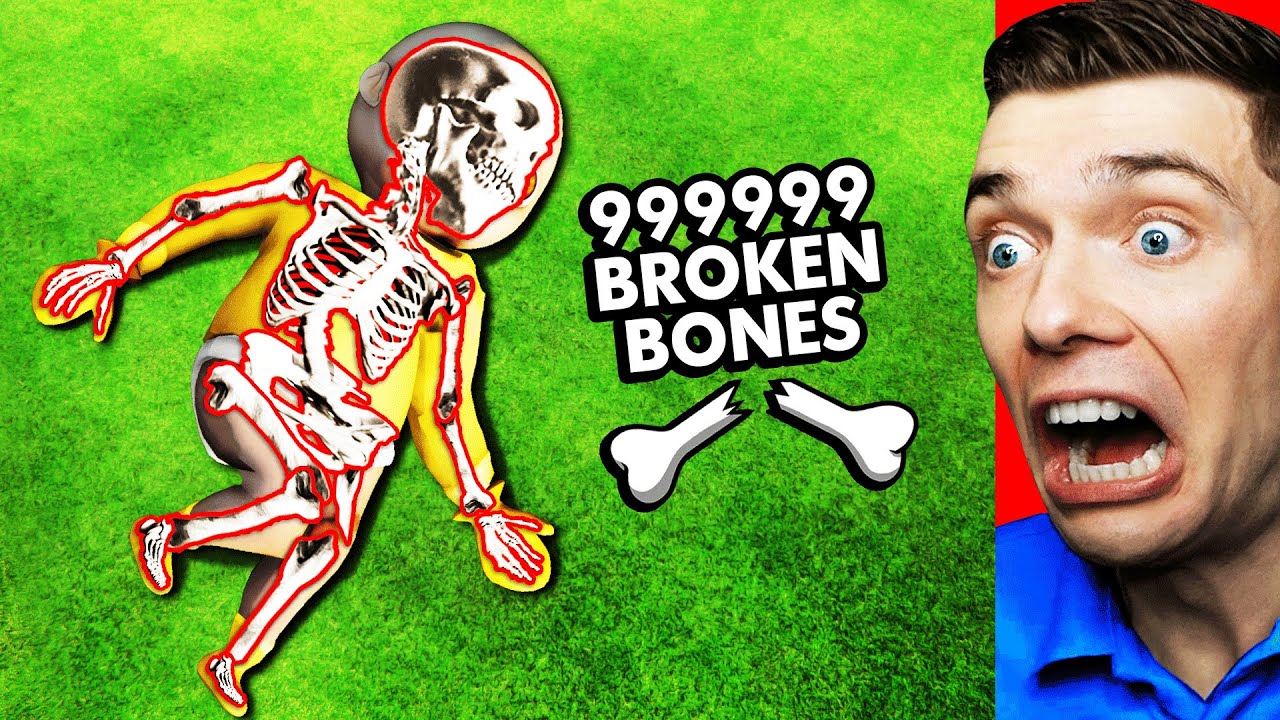 Breaking EVERY BONE As THE BABY IN YELLOW (GTA 5)