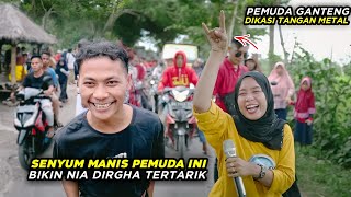 DIRGHA NIA TERTARIK DENGAN SENYUM MANIS PEMUDA INI || LAGU DANGDUT KERETA MALAM IRAMA DOPANG