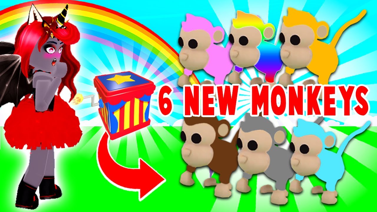 6 Brand New Monkey Pets Coming To The New Fairground Update In - roblox adopt me monkey fairground