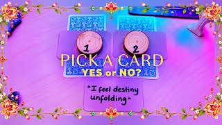is this connection unfolding in divine timing? | Is This Your Message? - Yes/No Pick a Card