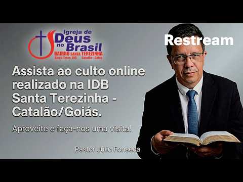 Culto do dia 18/10/2026 outubro rosa