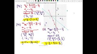 2019-2020 IB AA 1B-C Graphing Lines & Perpendicular Bisector