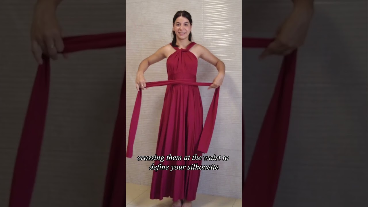 Откройте для себя волшебство платья-бесконечности! 👗 Уроки на InfinityDress.com #платьебесконечно...