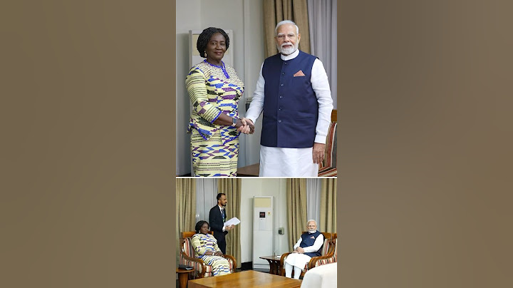 PM Modi meets Vice President of Ghana, Prof. Naana Jane Opoku-Agyemang | #shorts