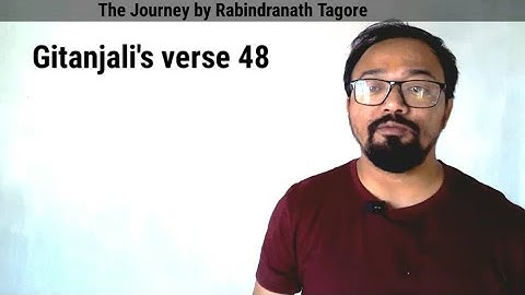 English Literature 7 | The Journey by Rabindranath Tagore | Subash Pradhan