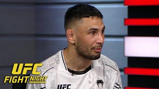 Alex Perez credits his team after KO win vs. Matheus Nicolau | UFC Fight Night Post Show by ESPN MMA 5,904 views 3 days ago 4 minutes, 14 seconds